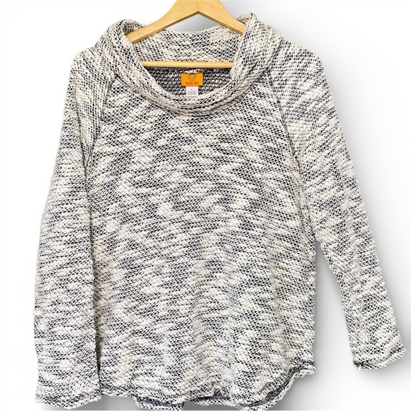 Ruby Rd. Sweaters - Cotton Cowl Neck knit Sweater